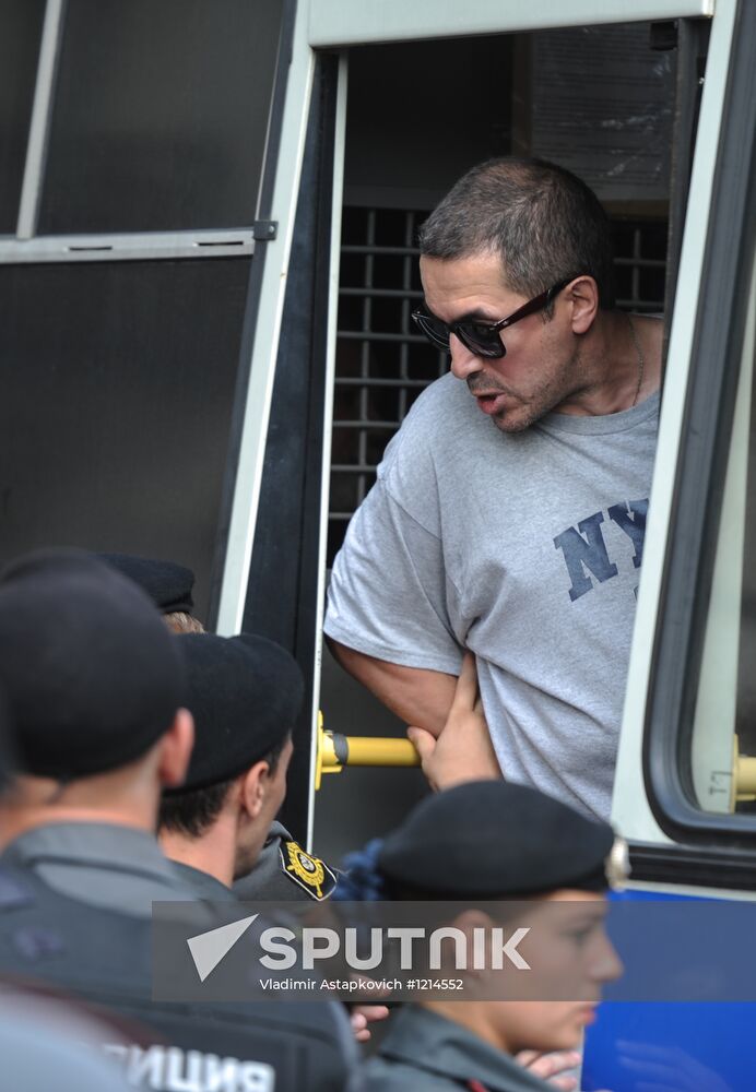 Rally in support of punk group Pussy Riot in Moscow