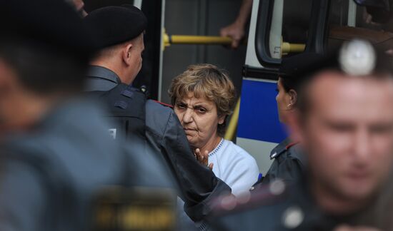 Rally in support of punk group Pussy Riot in Moscow