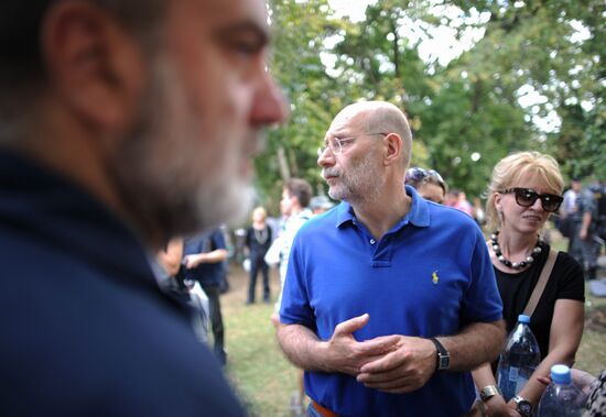 Rally supporting members of punk band Pussy Riot in Moscow