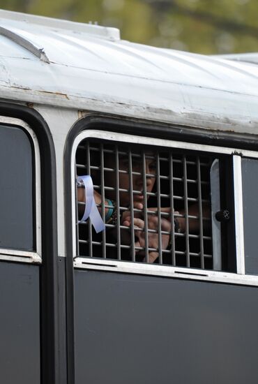 Rally to support Pussy Riot