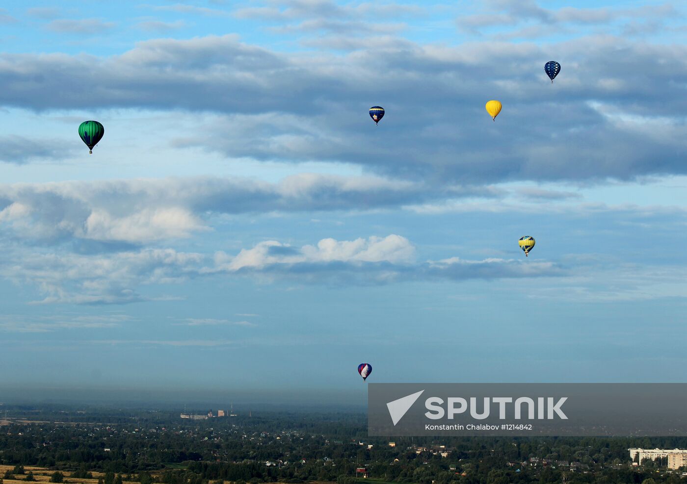 Hot air balloon festival "Veliky Novgorod, the Heart of Russia"