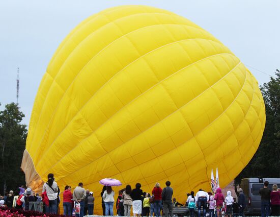 Hot air balloon festival "Veliky Novgorod, the Heart of Russia"