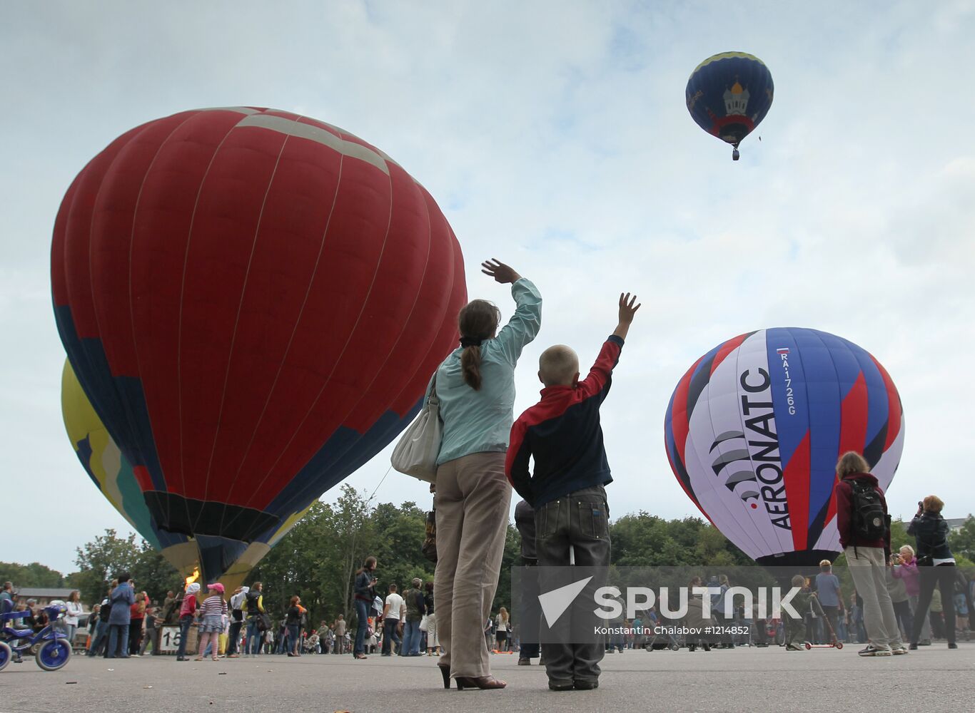 Hot air balloon festival "Veliky Novgorod, the Heart of Russia"