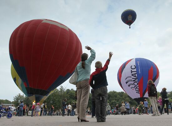 Hot air balloon festival "Veliky Novgorod, the Heart of Russia"