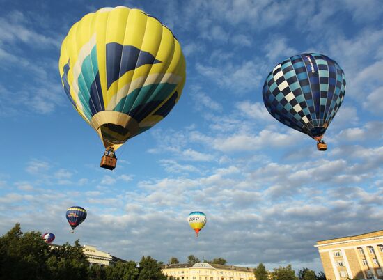 Hot air balloon festival "Veliky Novgorod, the Heart of Russia"