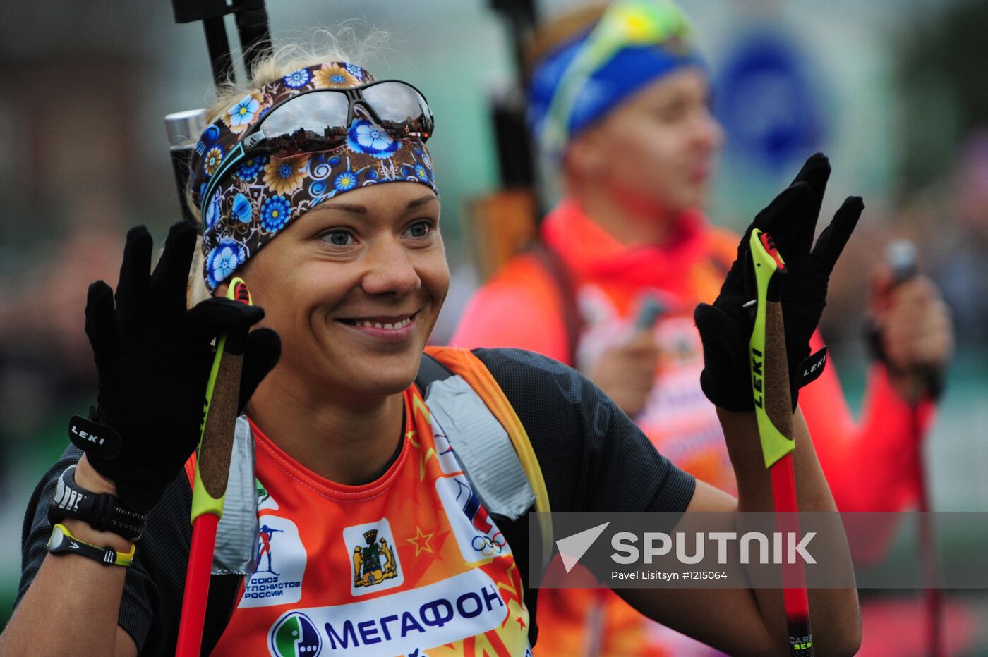 "Stars of biathlon" on City Day in Yekaterinburg
