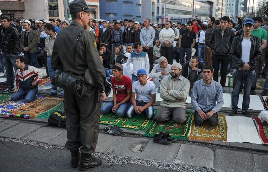 Eid Al-Fitr celebrated in Moscow