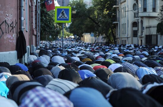 Eid Al-Fitr celebrated in Moscow
