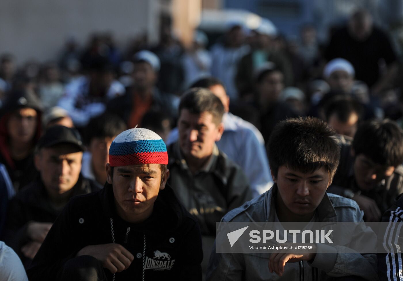 Eid Al-Fitr celebrated in Moscow