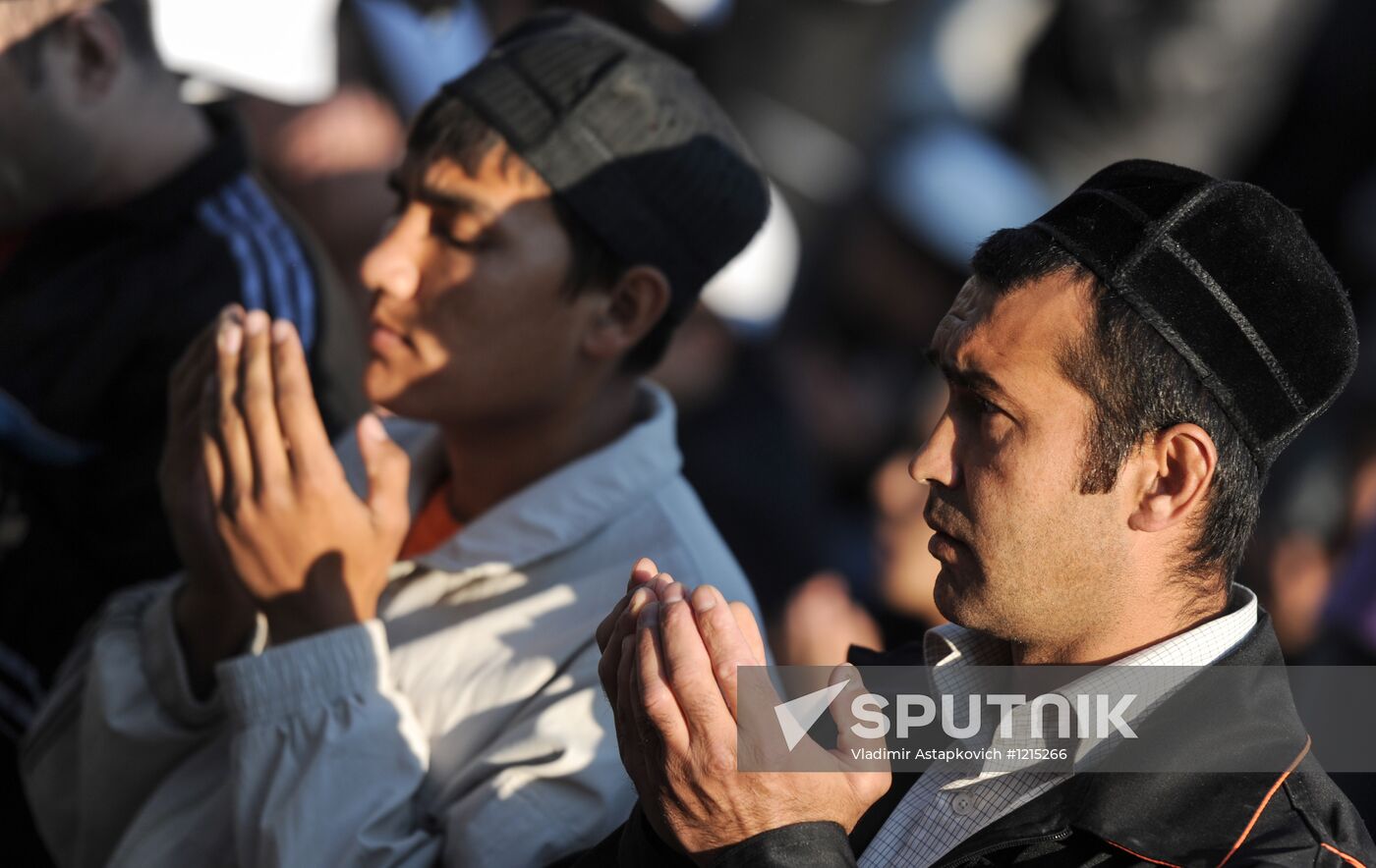 Eid Al-Fitr celebrated in Moscow