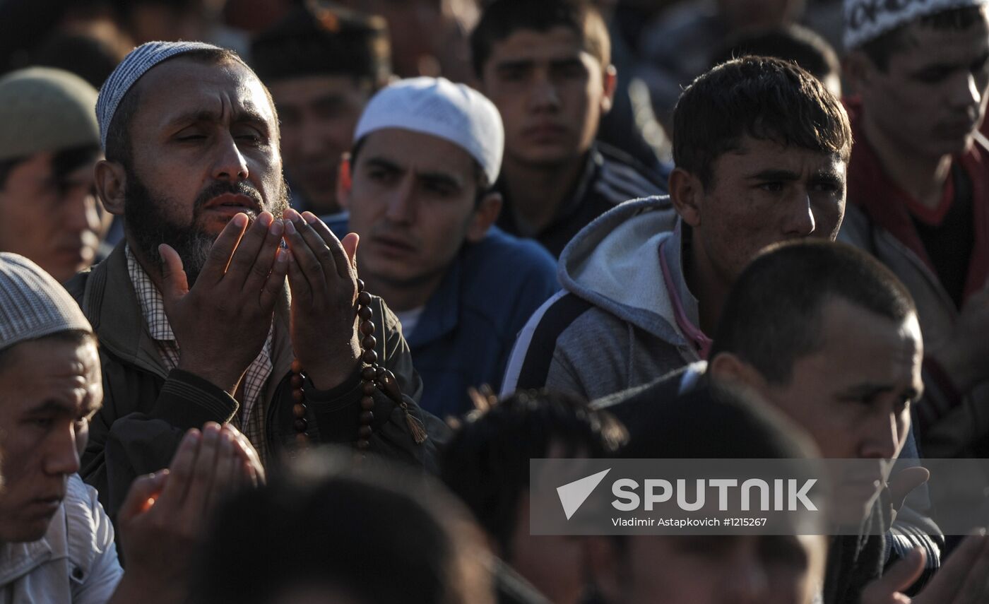 Eid Al-Fitr celebrated in Moscow