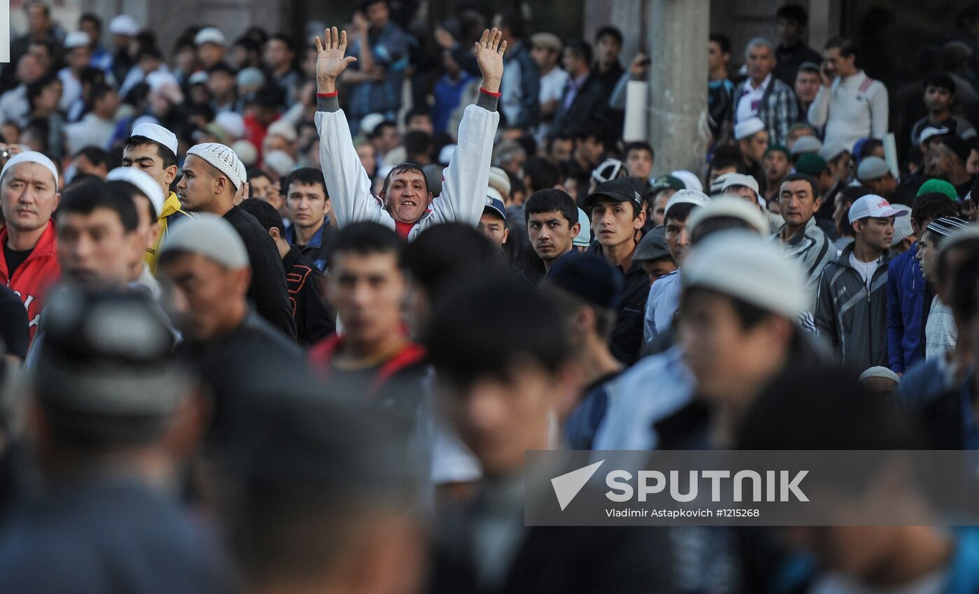 Eid Al-Fitr celebrated in Moscow