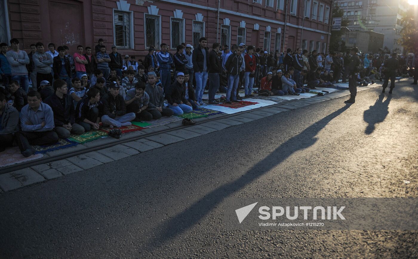 Eid Al-Fitr celebrated in Moscow