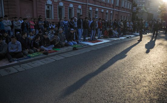 Eid Al-Fitr celebrated in Moscow