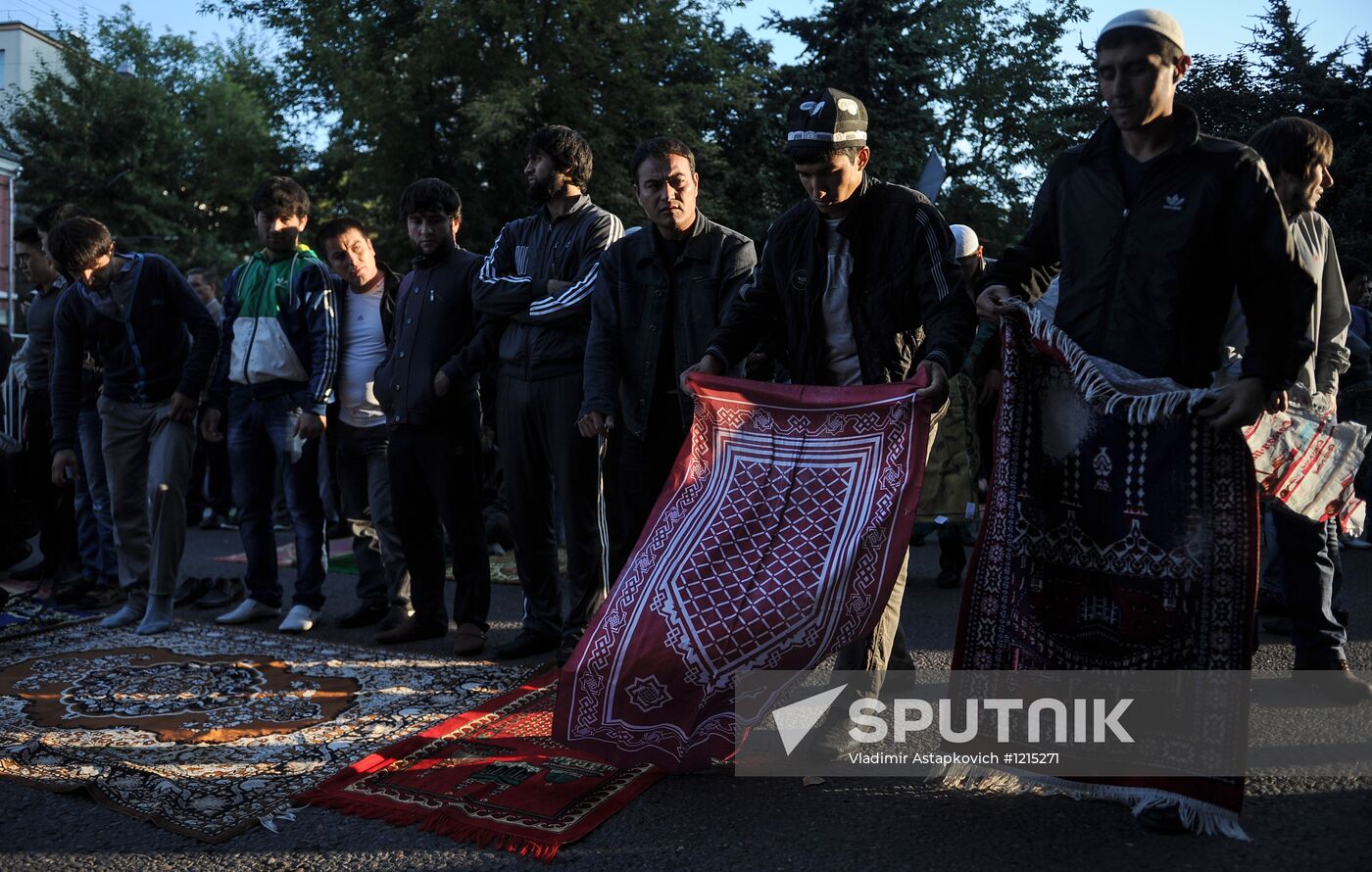 Eid Al-Fitr celebrated in Moscow