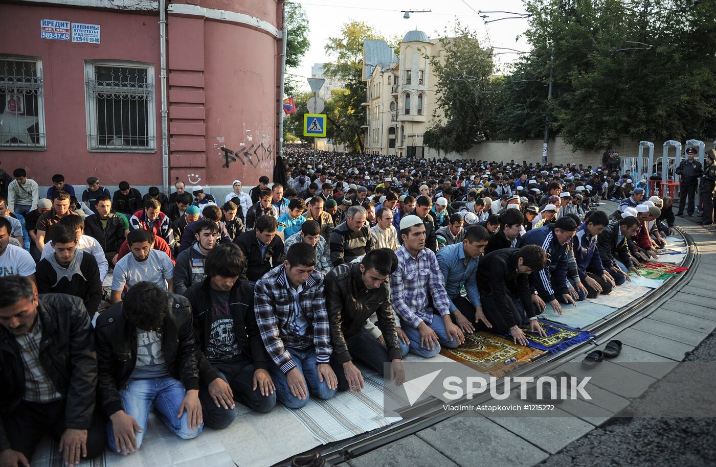 Eid Al-Fitr celebrated in Moscow