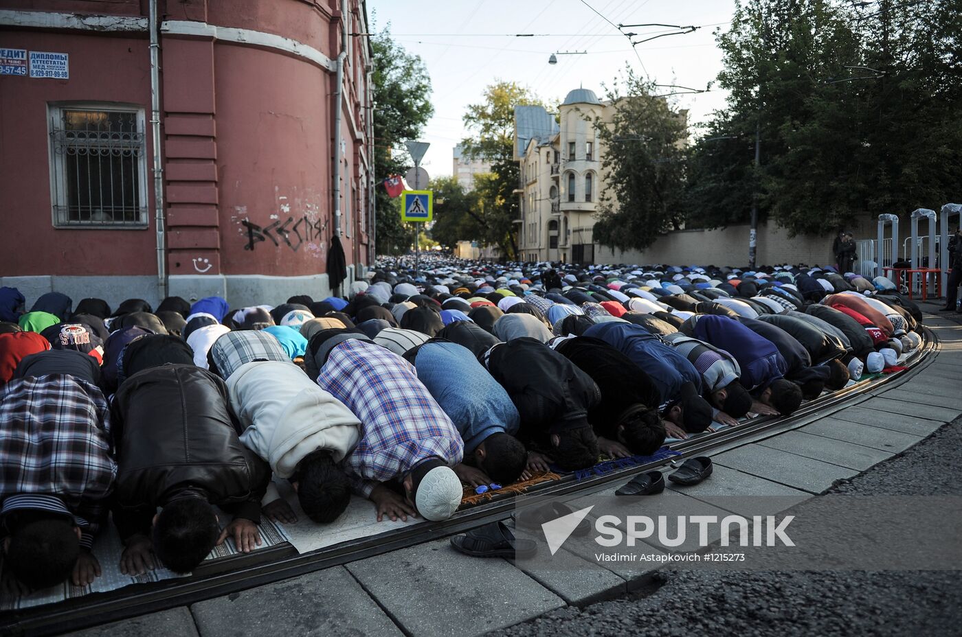 Eid Al-Fitr celebrated in Moscow