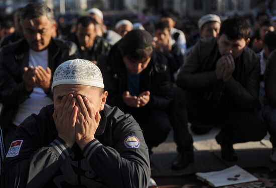 Eid Al-Fitr celebrated in Moscow