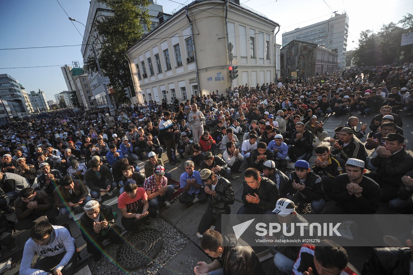 Eid Al-Fitr celebrated in Moscow