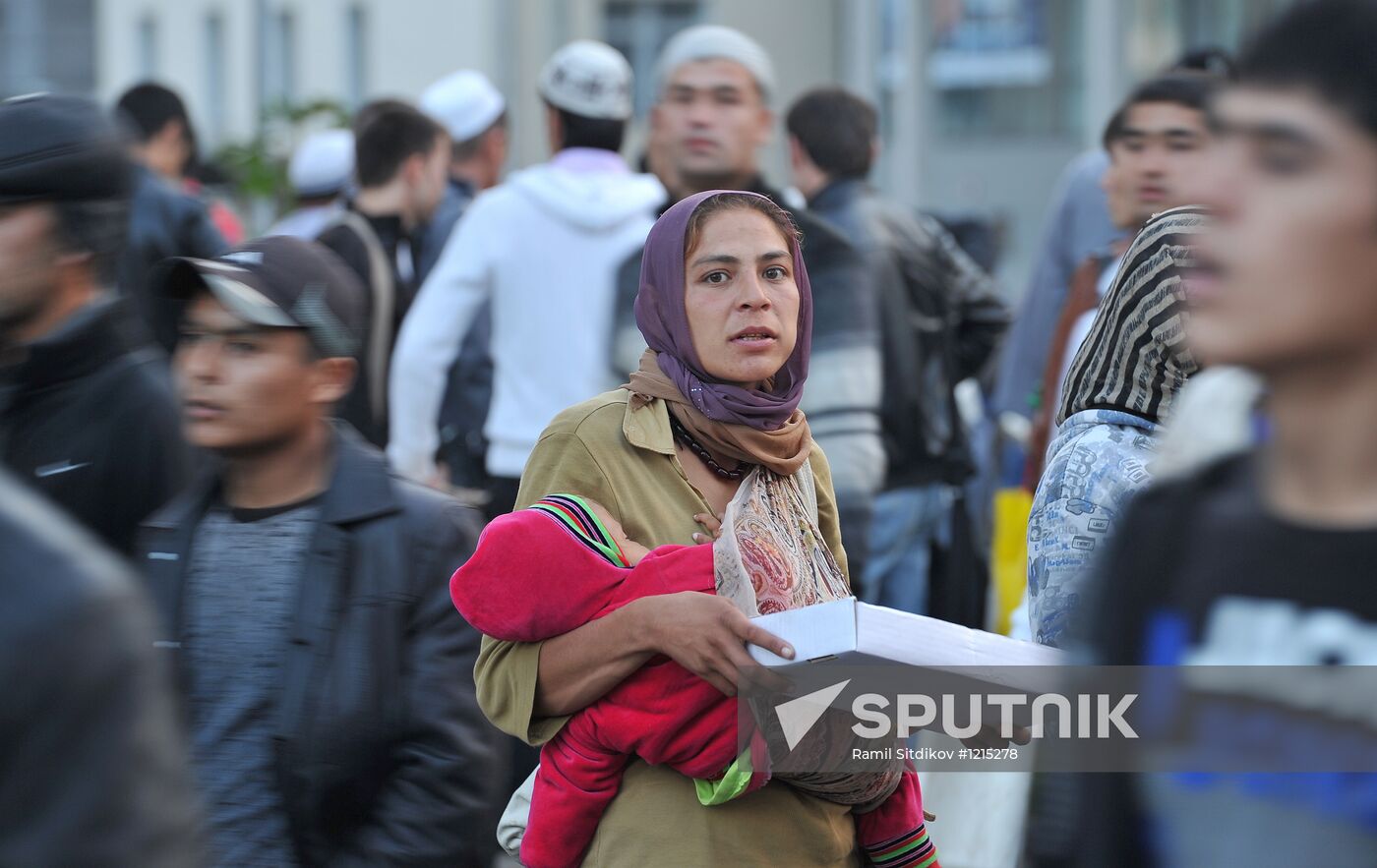Eid Al-Fitr celebrated in Moscow