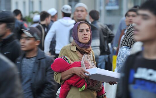 Eid Al-Fitr celebrated in Moscow