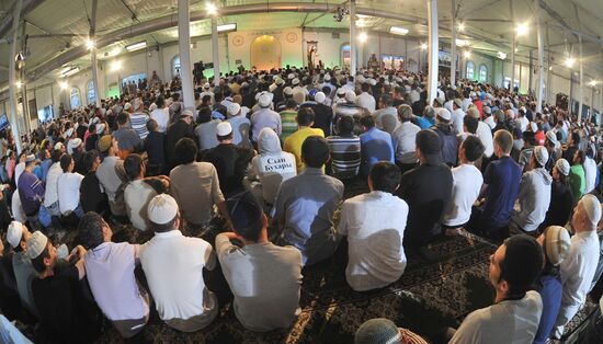 Eid Al-Fitr celebrated in Moscow