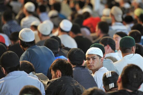 Eid Al-Fitr celebrated in Moscow