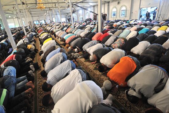 Eid Al-Fitr celebrated in Moscow