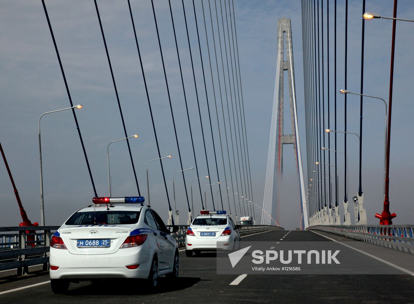 Vladivostok traffic police readies for APEC Leaders' Week