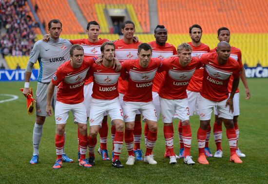 UEFA Champions League. Spartak Moscow vs. Fenerbahçe Istanbul