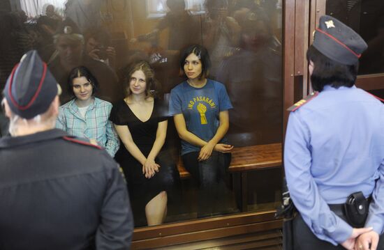 Verdict announced in Pussy Riot trial