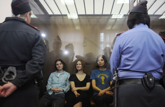 Verdict announced in Pussy Riot trial