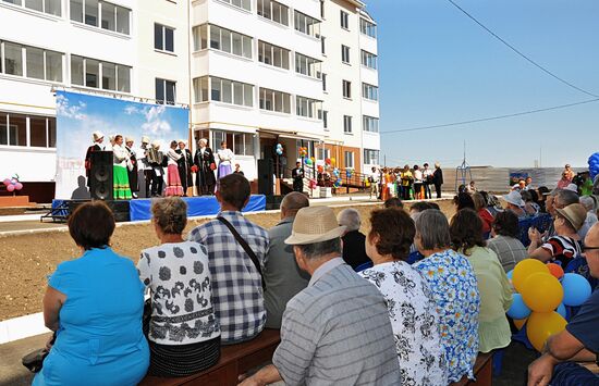 New apartments for Krymsk flooding victims
