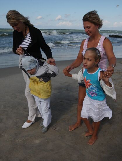 Work of children psychoneurological health resort "Teremok"