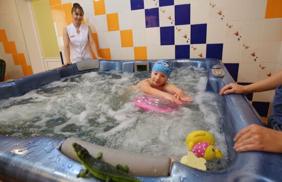 Work of children psychoneurological health resort "Teremok"
