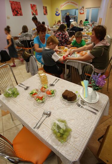Work of children psychoneurological health resort "Teremok"