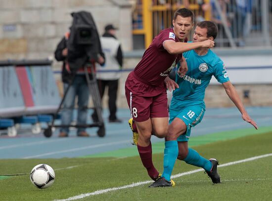 Football. Russian Premiere League. Zenit vs. Rubin