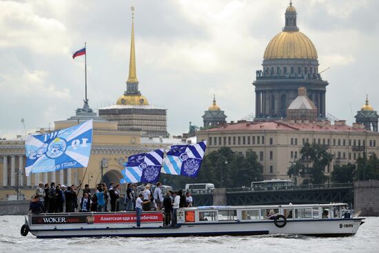 Football. Russian Premiere League. Zenit vs. Rubin