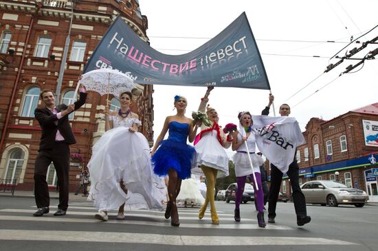 "Bride Invasion" in Tomsk