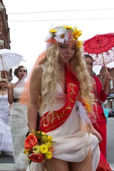 "Bride Invasion" in Tomsk