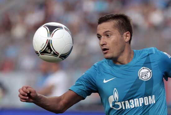 Football. Russian Premiere League. Zenit vs. Rubin
