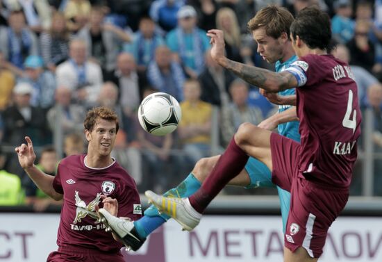 Football. Russian Premiere League. Zenit vs. Rubin