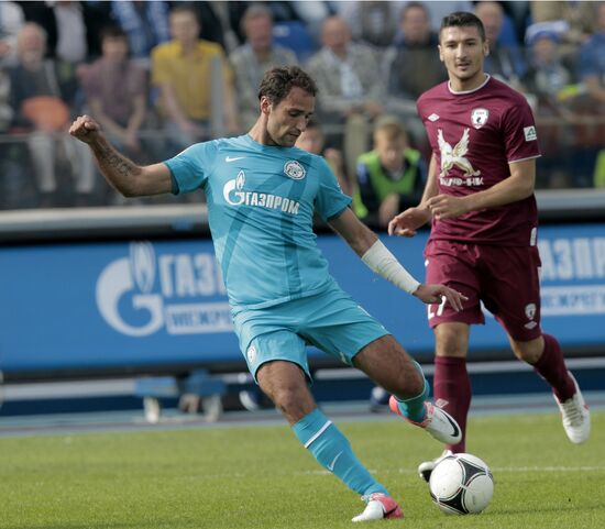 Football. Russian Premiere League. Zenit vs. Rubin