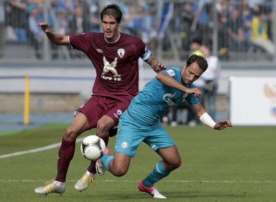 Football. Russian Premiere League. Zenit vs. Rubin