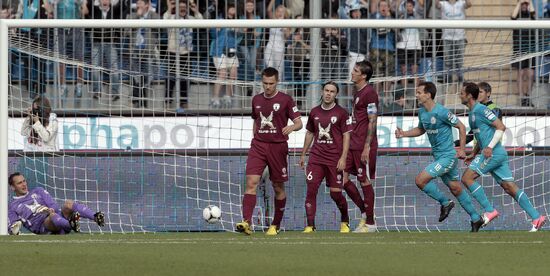Football. Russian Premiere League. Zenit vs. Rubin
