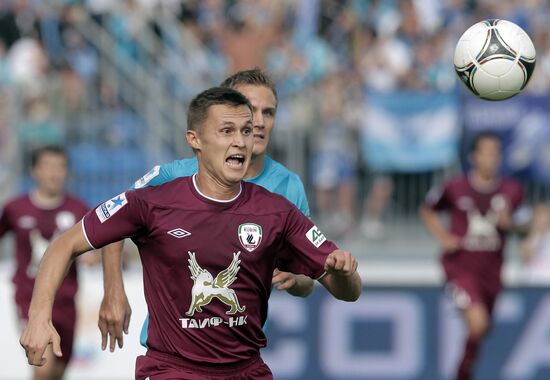 Football. Russian Premiere League. Zenit vs. Rubin
