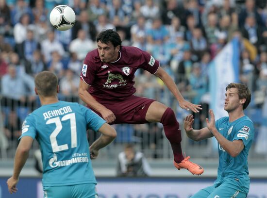 Football. Russian Premiere League. Zenit vs. Rubin