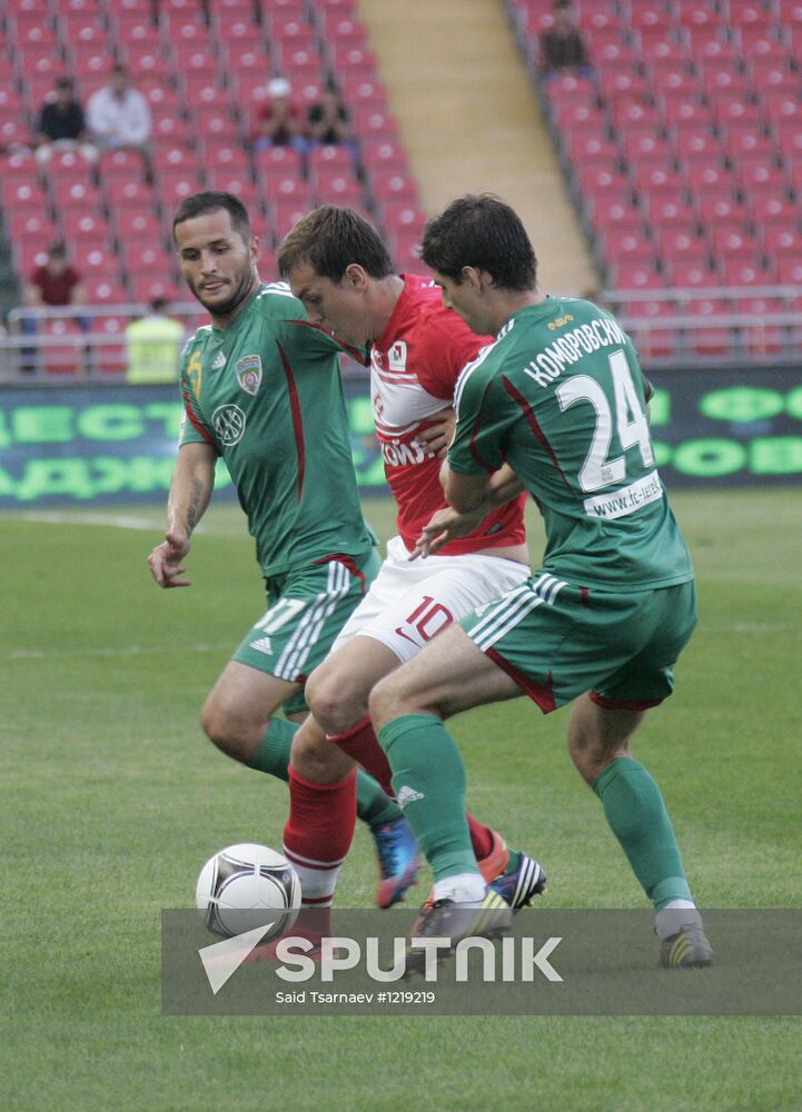 Football. Russian Premiere League. Terek vs. Spartak