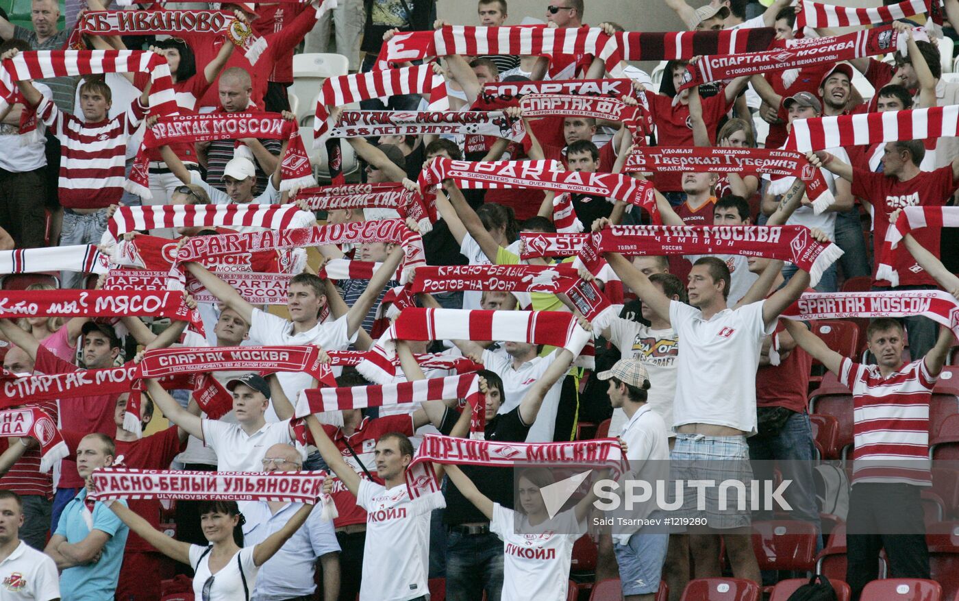 Football. RFPL. Terek vs. Spartak