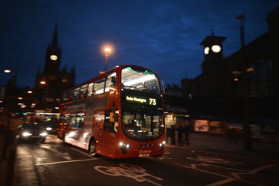 Preparations for opening the XIV Paralympic Games 2012 in London